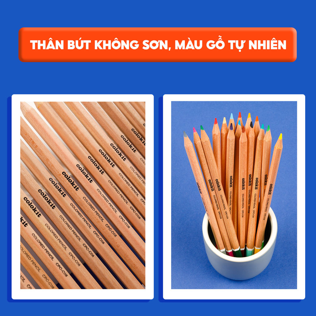 Bút chì 12 màu Colokit CPC-C06