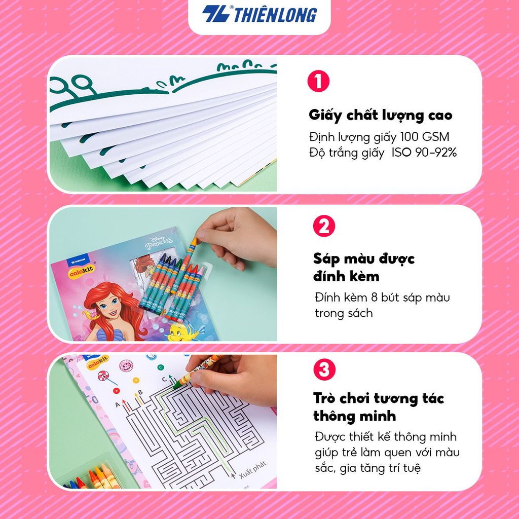 Tập tô màu Colokit Disney Mickey CB-C019/MI