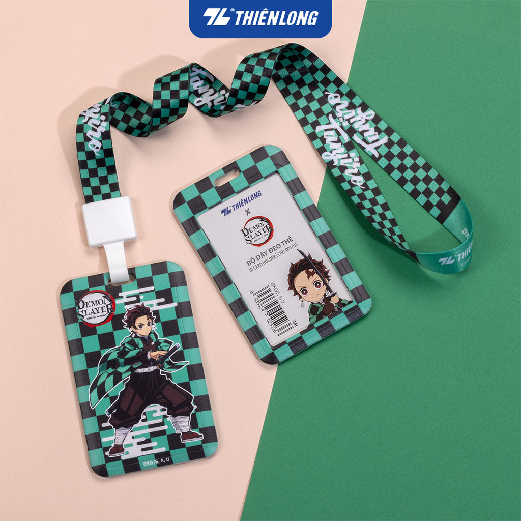 Dây thẻ đeo bảng tên nhân viên sinh viên Demon Slayer Thiên Long - Kimetsu no Yaiba