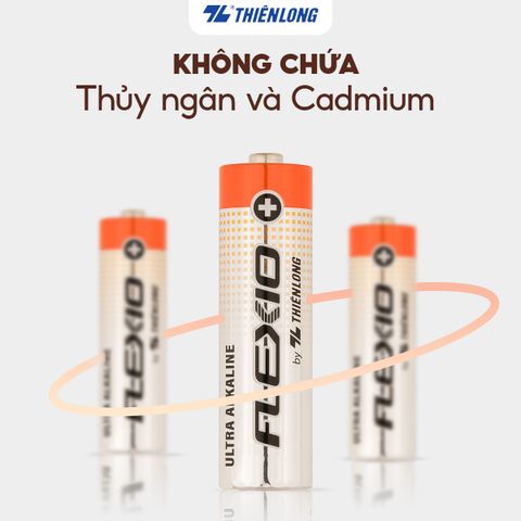 Pin Alkaline AA Thiên Long Flexio