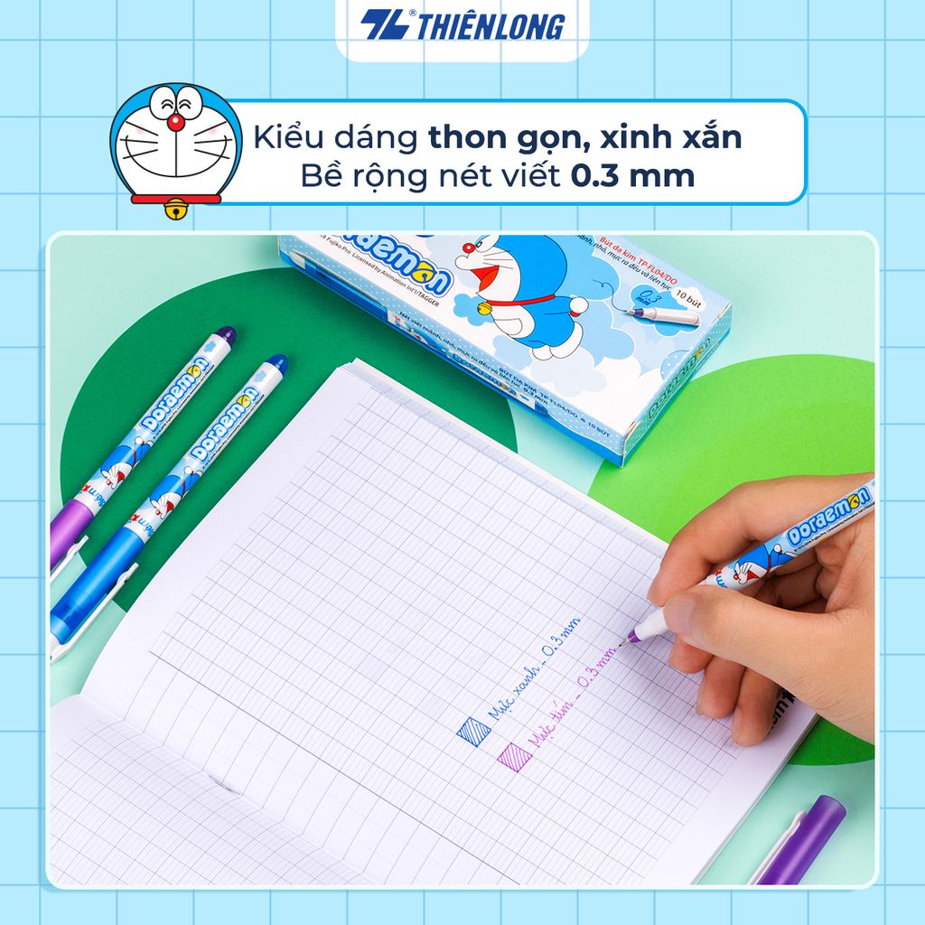 Bút lông kim Thiên Long-Doraemon TP-FL04/DO