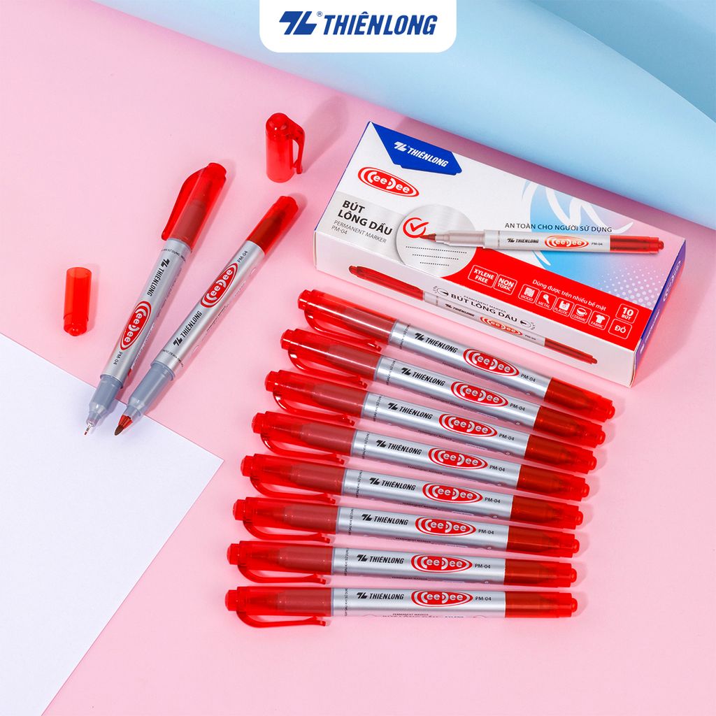 Bút lông dầu Thiên Long PM-04