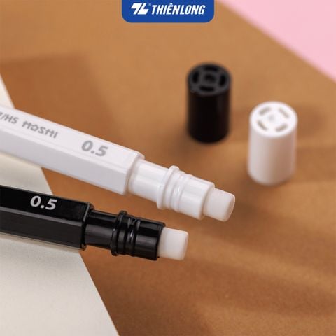 Combo 10 Bút chì bấm Hoshi Thiên Long PC-037/HS - Công nghệ Nhật Bản