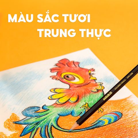 Bút chì 12 màu Colokit CPC-C06