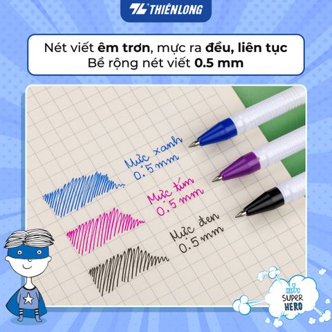 Combo 20 Bút Gel Thiên Long GEL-07