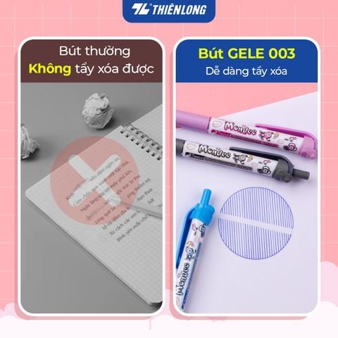 Bút Gel xóa được Mondee Điểm 10 TP-GELE003
