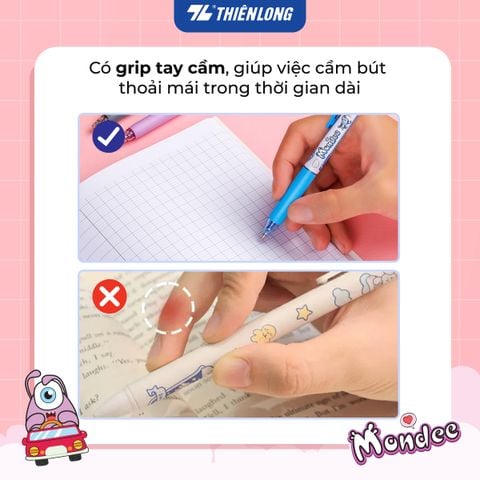 Bút Gel xóa được Mondee Điểm 10 TP-GELE003