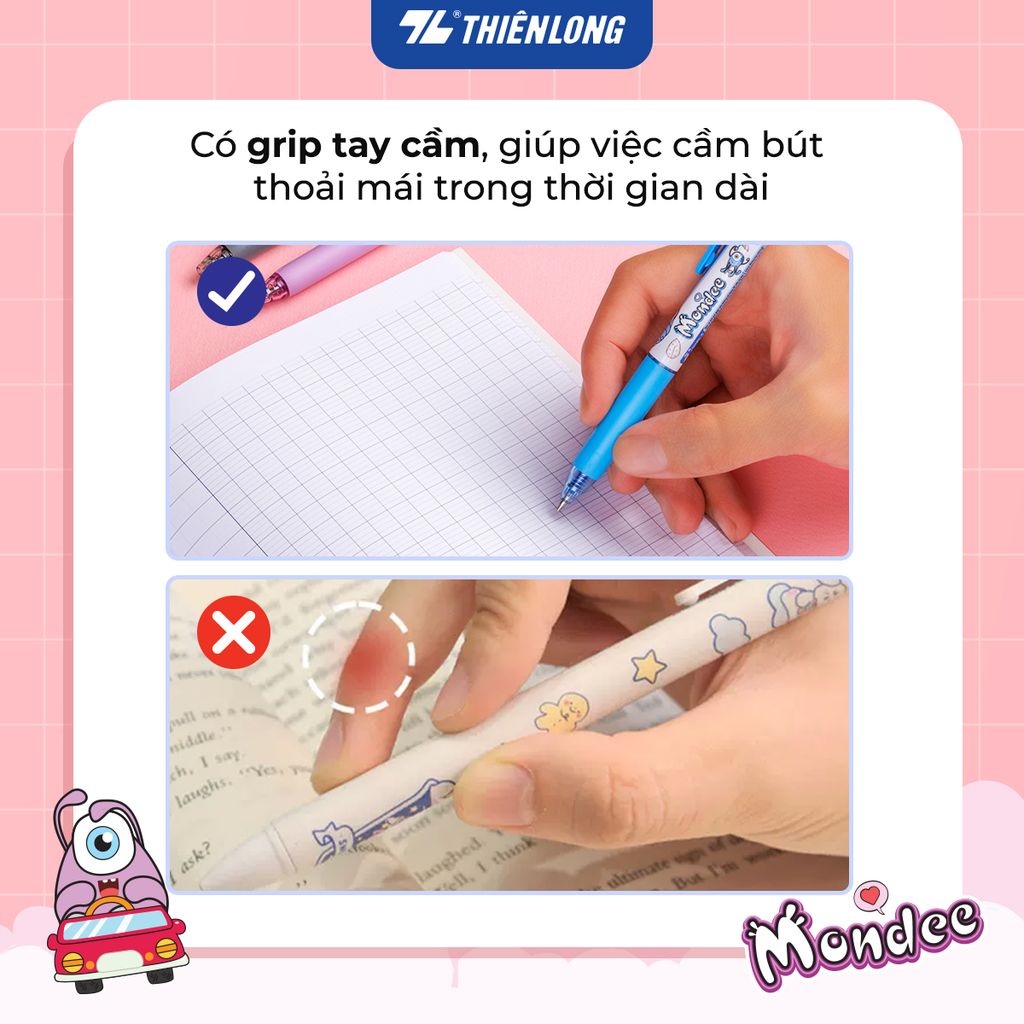 Combo 20 Bút Gel xóa được Mondee Điểm 10 TP-GELE003
