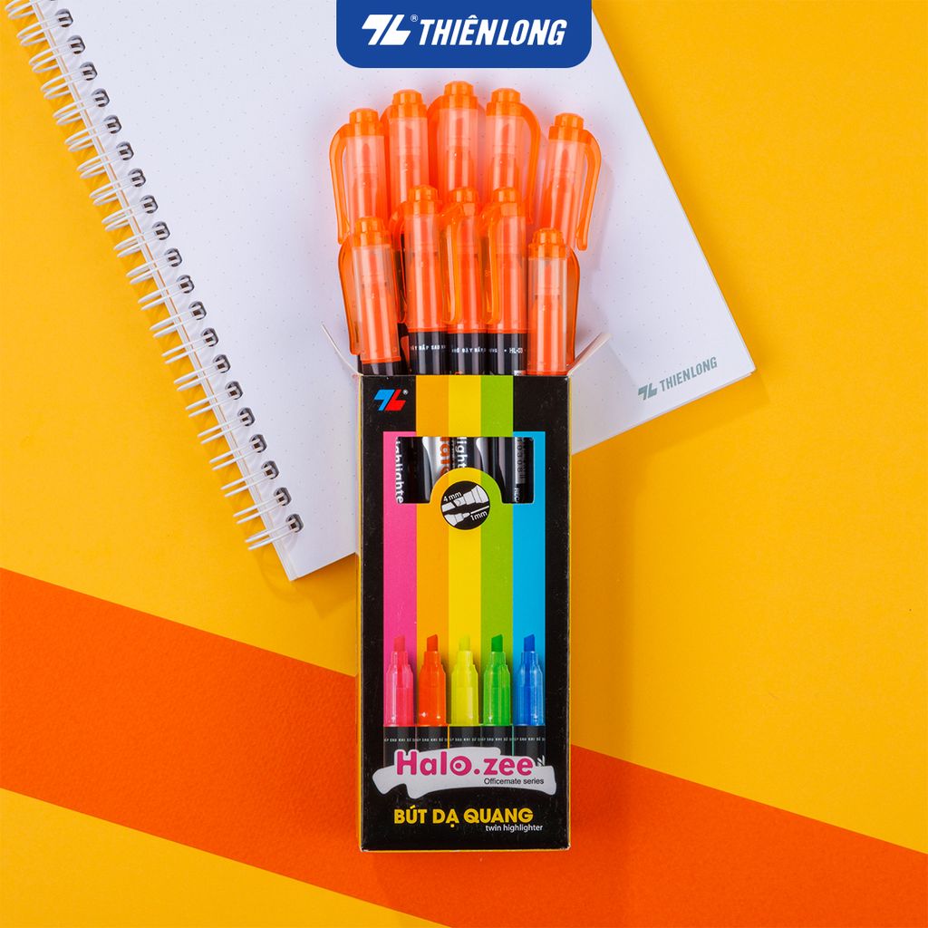 Combo 20 Bút dạ quang Thiên Long HL-03 (FS)