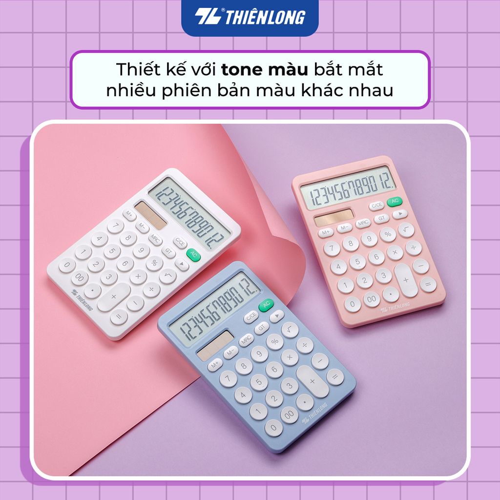 Máy tính văn phòng Thiên Long Flexio CAL-008