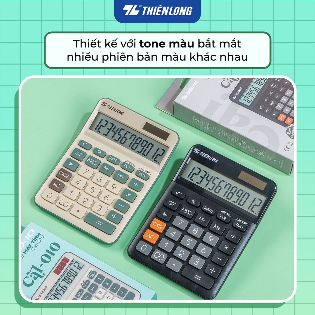 Máy tính văn phòng Thiên Long Flexio CAL-010