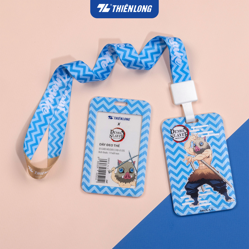 Dây thẻ đeo bảng tên nhân viên sinh viên Demon Slayer Thiên Long - Kimetsu no Yaiba