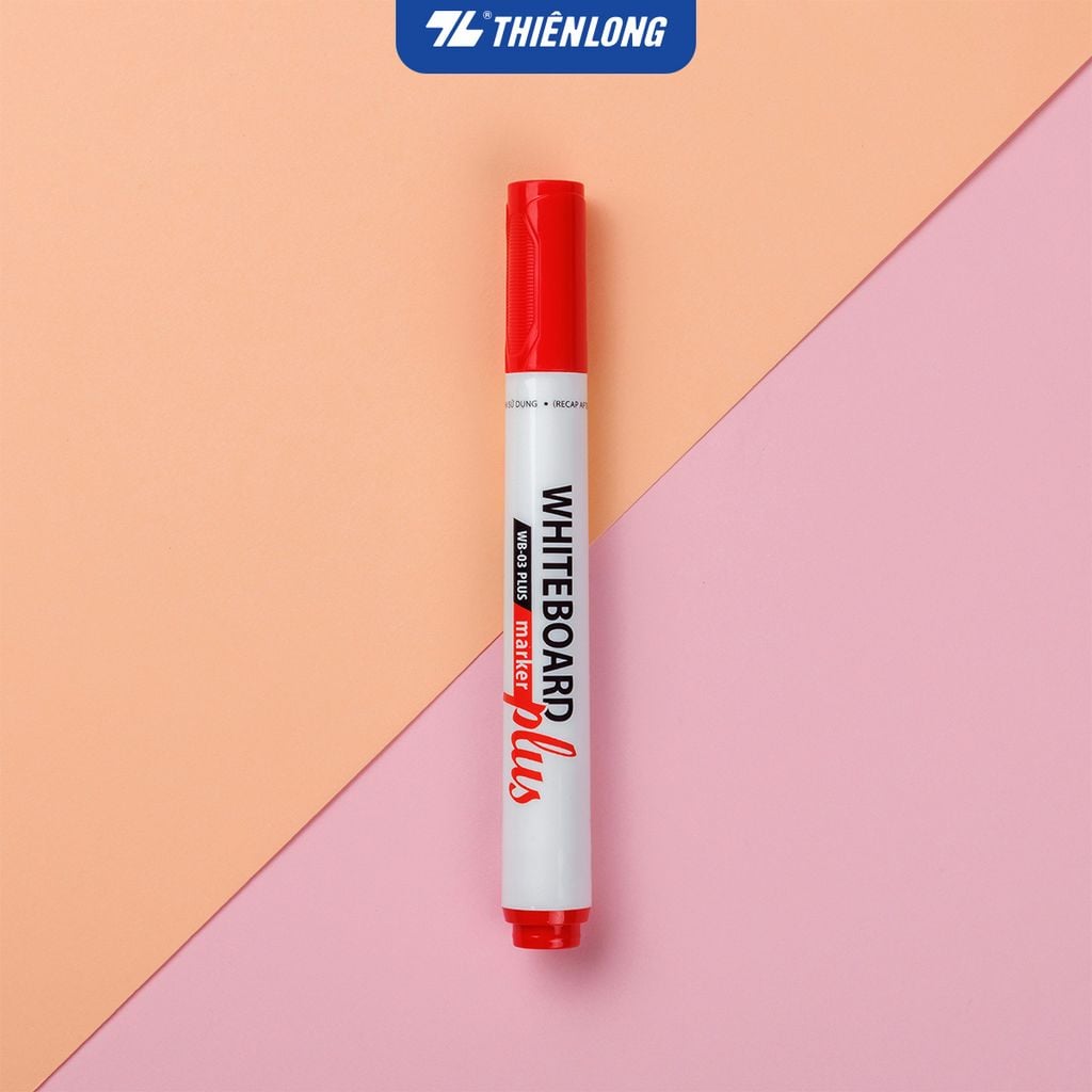 Bút lông bảng - White Board Marker Thiên Long WB-03 Plus - Màu mực mới đậm nét hơn