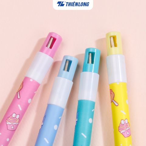 Bút chì bấm Thiên Long PC-029 - Tích hợp chuốt chì trên thân bút - Màu thân ngẫu nhiên