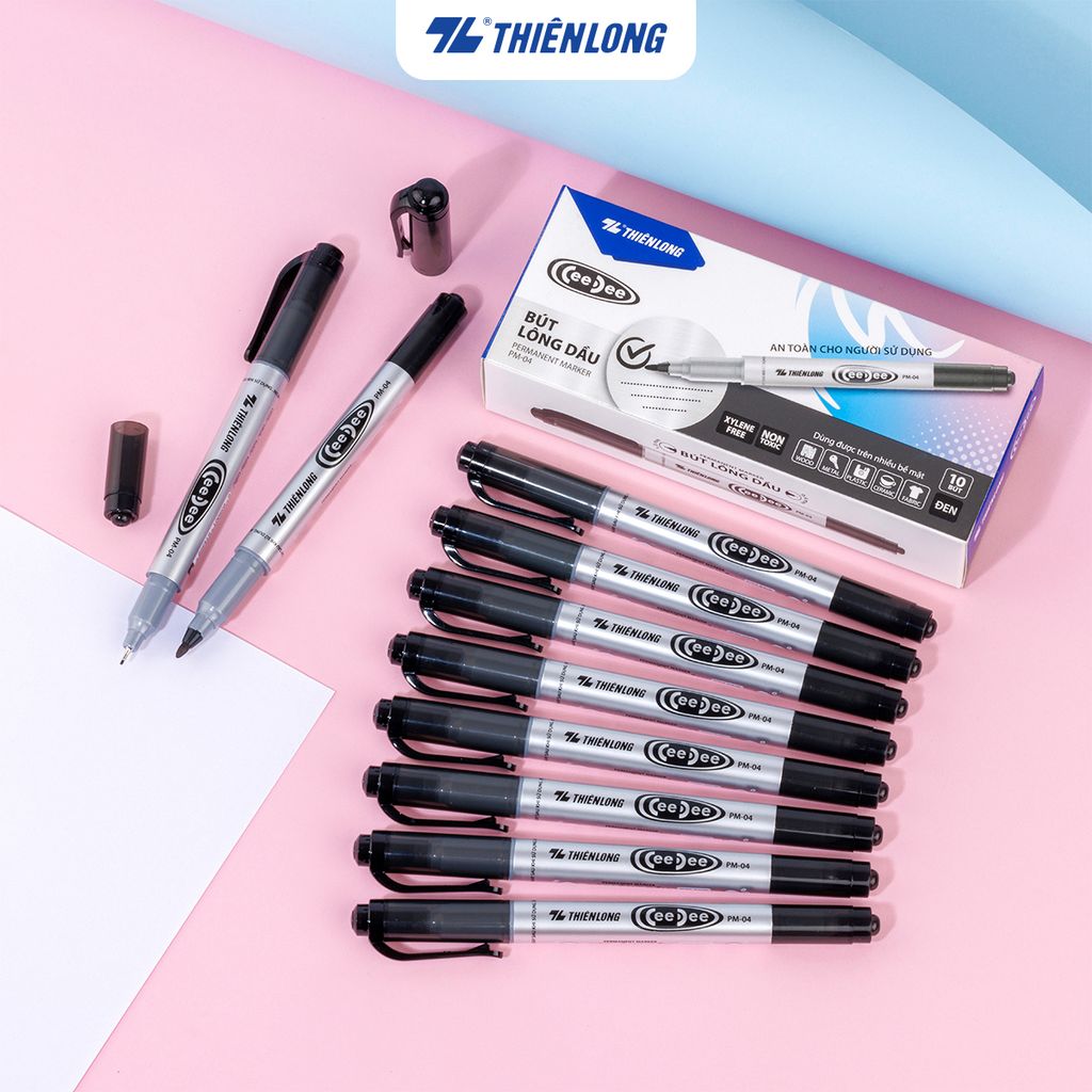 Bút lông dầu Thiên Long PM-04