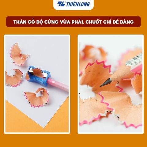 Bút chì gỗ Thiên Long GP-03 màu ngẫu nhiên