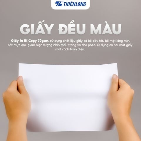Ream giấy A4 70 gsm IK Copy (500 tờ) - Hàng nhập khẩu Indonesia