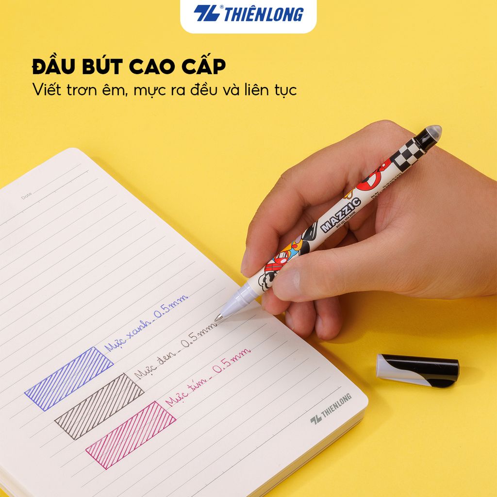 Combo 5/10/20 Bút gel xóa được Mazzic Thiên Long GELE-006/V1