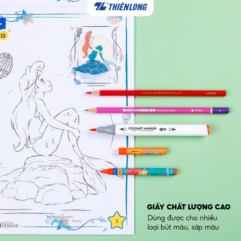 Tập tô màu Colokit Disney Mickey CB-C019/MI