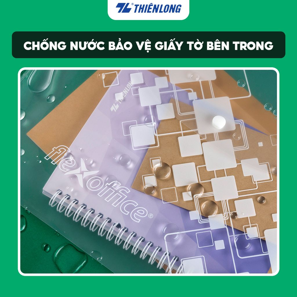 Bìa nút F4 Flexoffice có in FO-CBF01