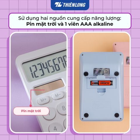 Máy tính văn phòng Thiên Long Flexio CAL-008