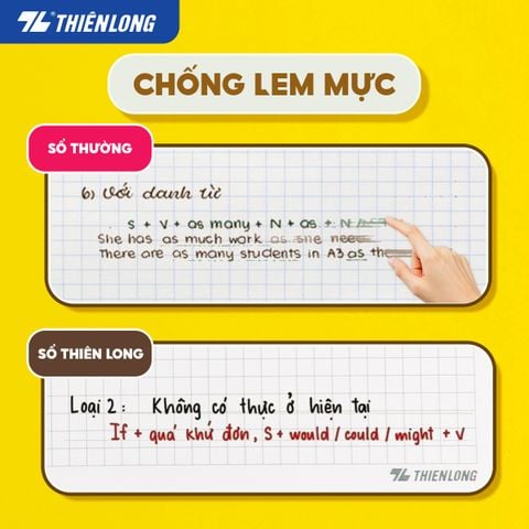 Sổ lò xo đường kẻ ngang A5 Thiên Long MB-011 - Màu ngẫu nhiên