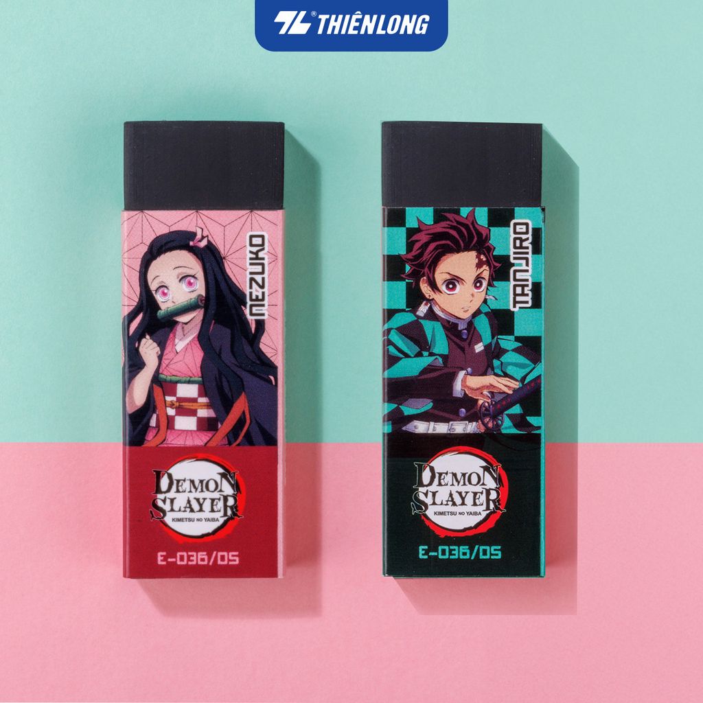 Gôm tẩy nhân vật Demon Slayer Thiên Long E-036/DS - Mẫu ngẫu nhiên