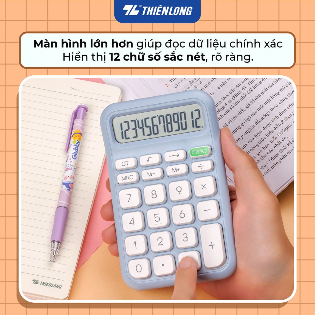 Máy tính văn phòng Thiên Long Flexio CAL-007