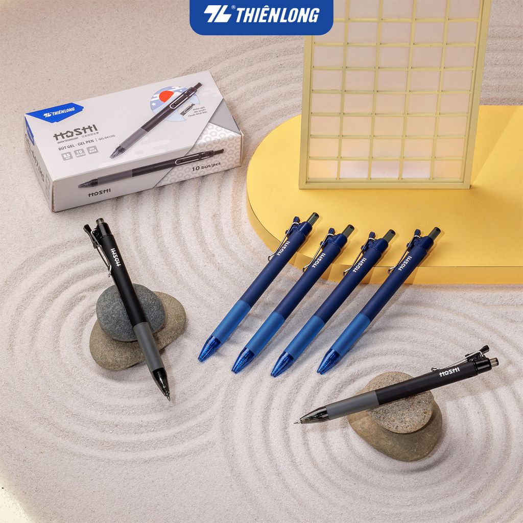 Combo 20 Bút gel Hoshi Thiên Long GEL-047/HS - Công nghệ Nhật Bản