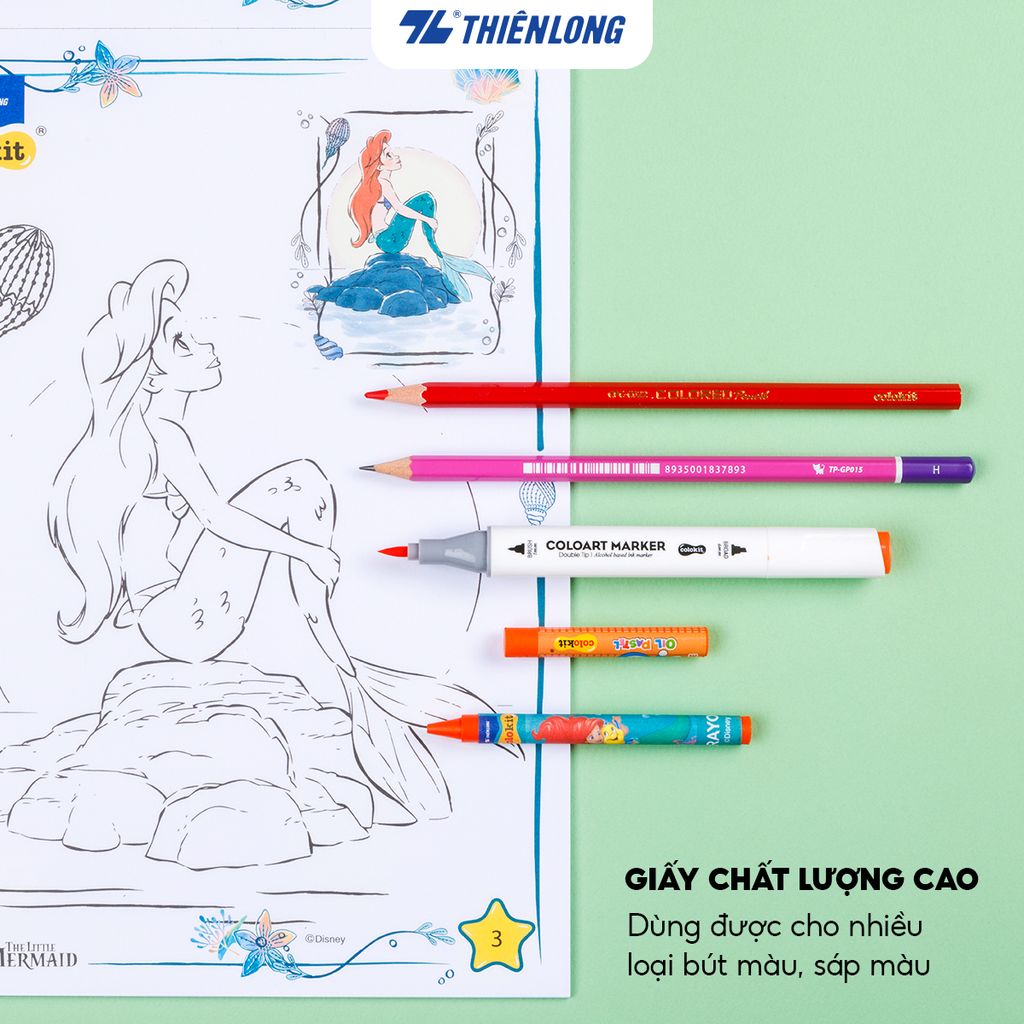 Tập tô màu Colokit Disney Mickey CB-C019/MI