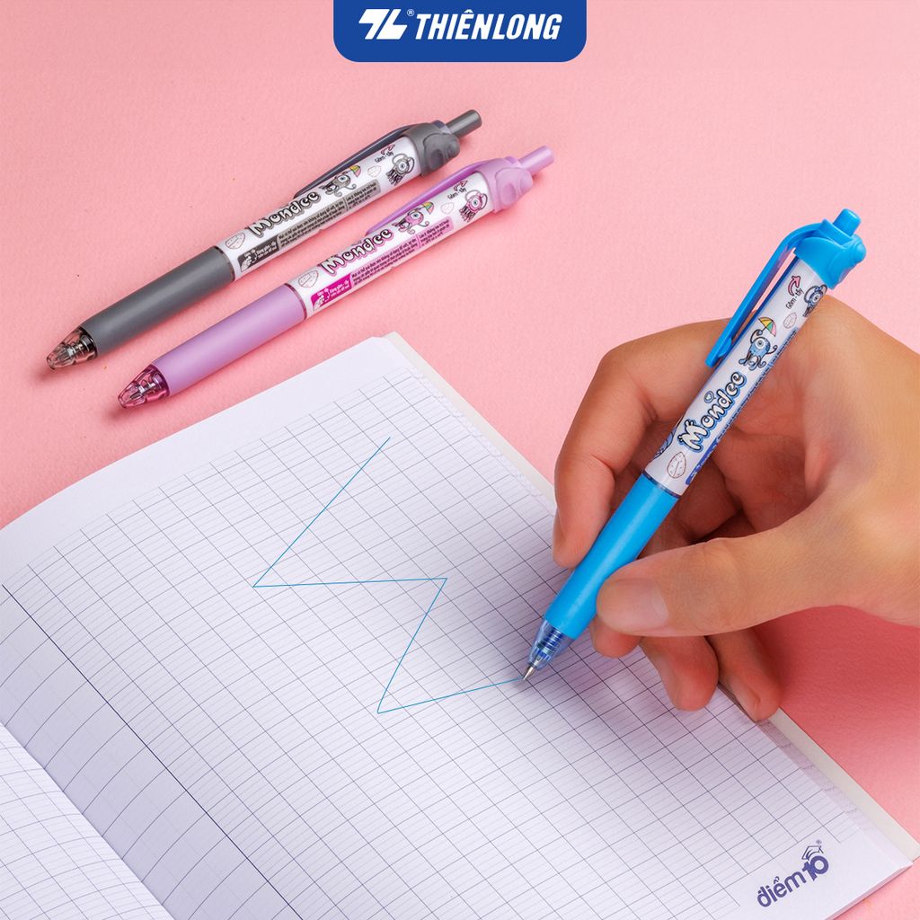 Bút Gel xóa được Mondee Điểm 10 TP-GELE003
