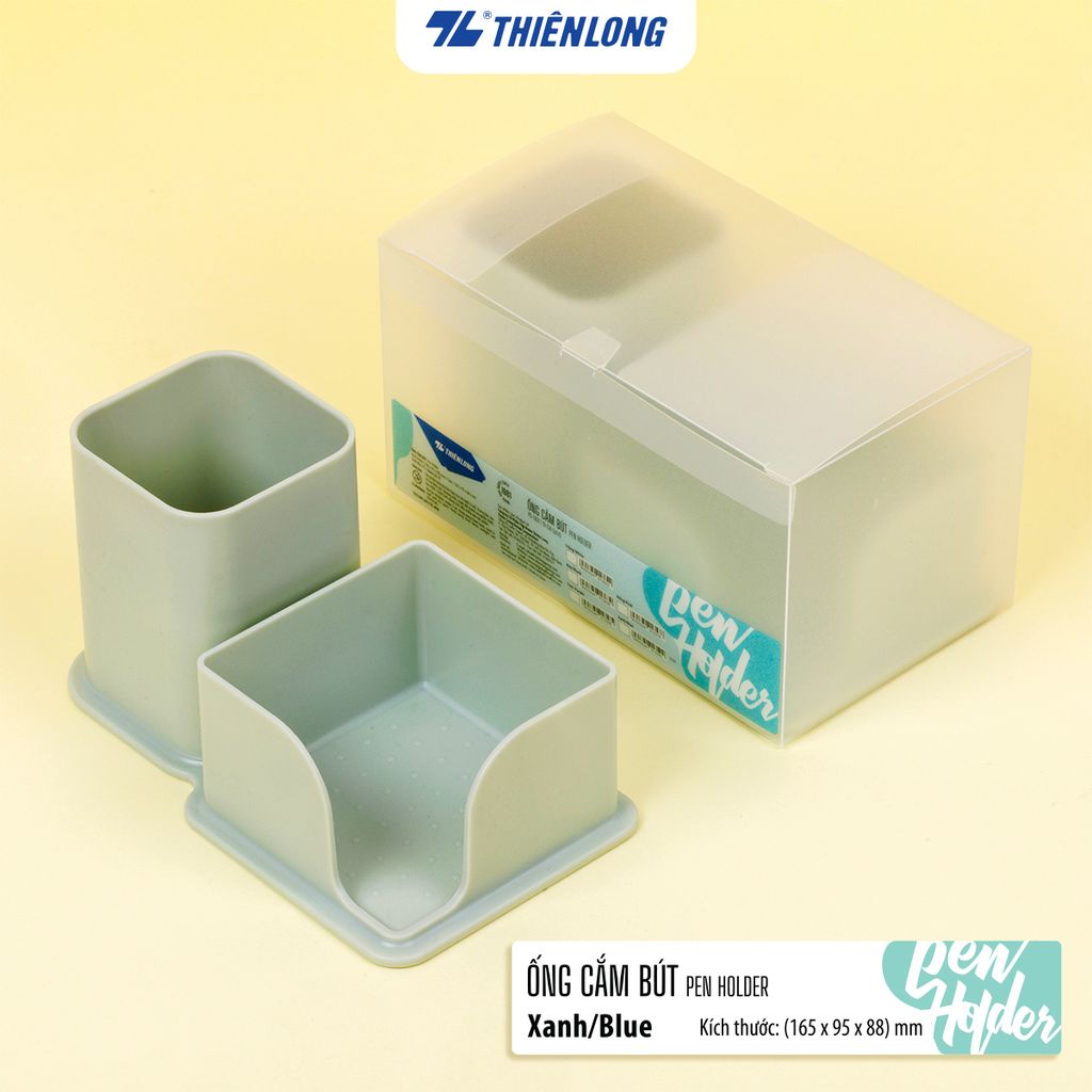 Ống cắm bút - Khay giấy notes Thiên Long PS-003 - Đa dụng tiện lợi Màu sắc trẻ trung