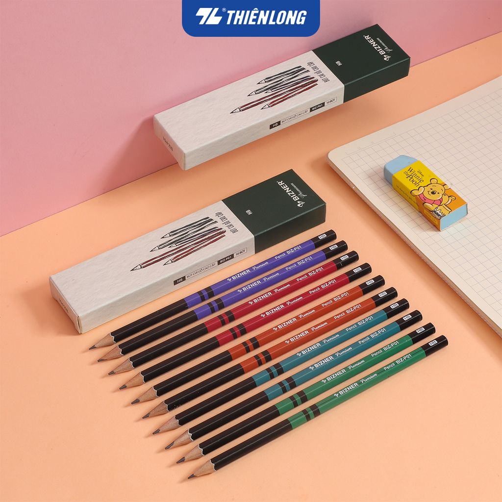 Bút chì gỗ cao cấp Bizner BIZ-P01