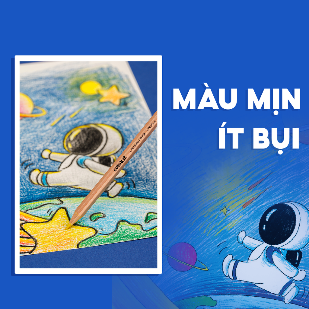Bút chì 12 màu Colokit CPC-C06