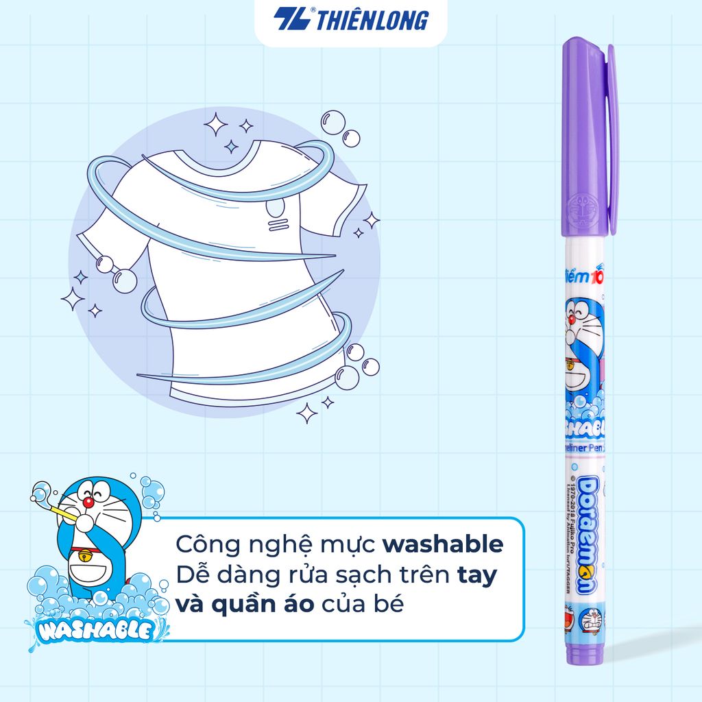 Bút lông kim Điểm 10 Doraemon TP-FL08/DO