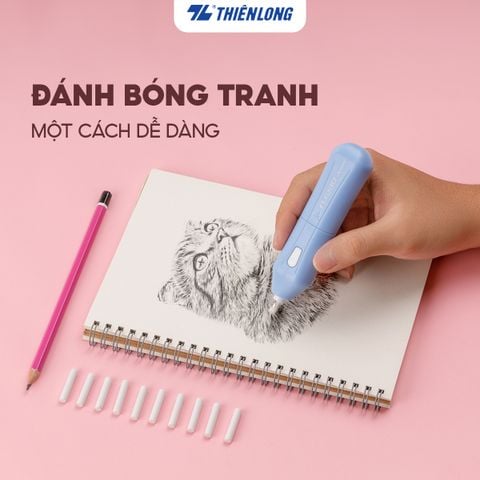 Gôm điện tự động Thiên Long Flexio EE-001 - Không bao gồm pin