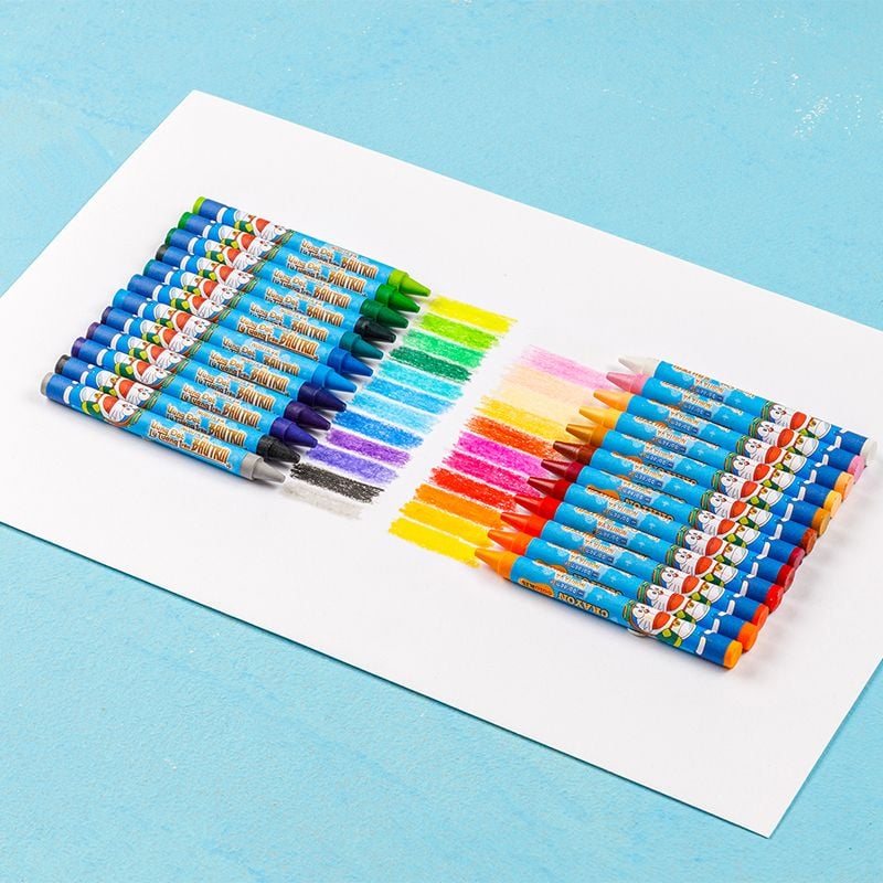 Sáp 24 màu Thiên Long Colokit Doraemon CR-C06/DO - Tiêu chuẩn Mỹ - Phiên bản Nobita's Sky Utopia 2023