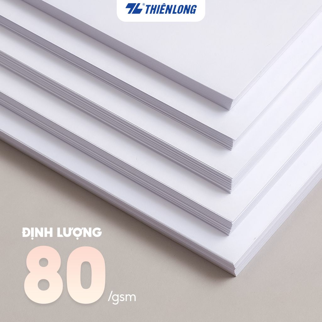 Combo 5 Ream giấy A4 80 gsm IK Copy (500 tờ) - Hàng nhập khẩu Indonesia