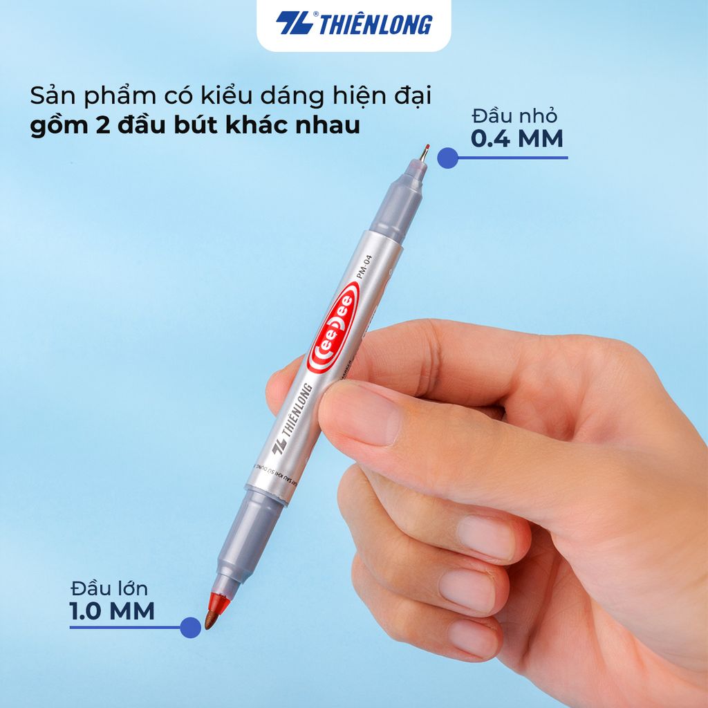 Bút lông dầu Thiên Long PM-04