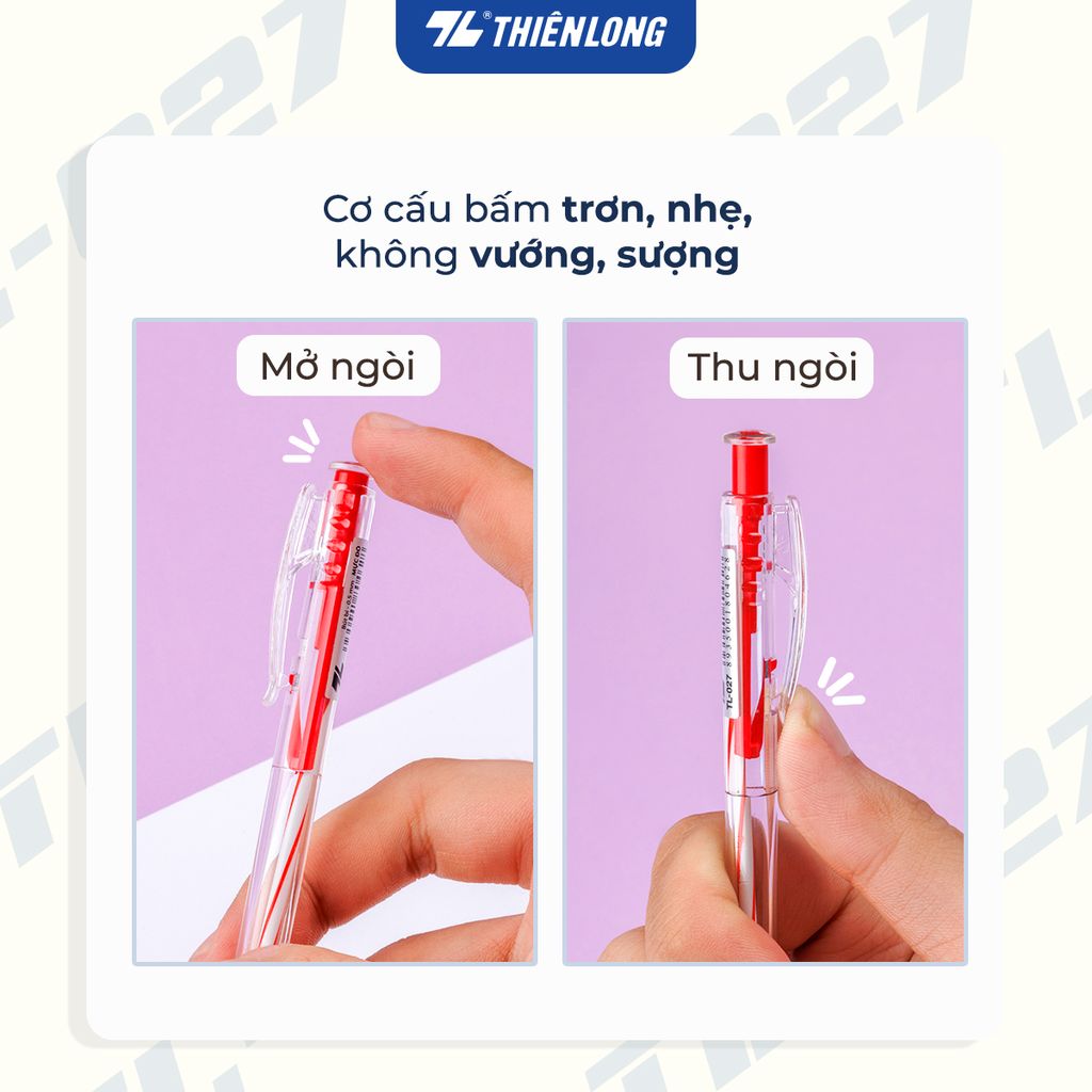 Hộp 20 Bút Bi Thiên Long TL-027