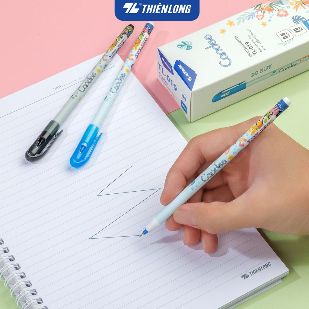 Combo 5/10/20 Bút bi - Ballpoint Pen Candee Thiên Long TL-019