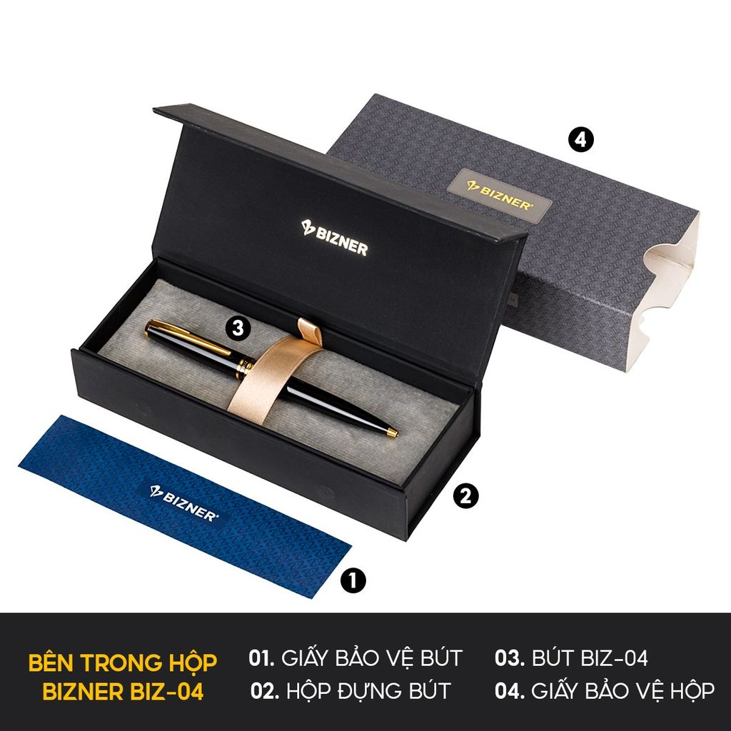 Bút bi cao cấp Bizner BIZ-04