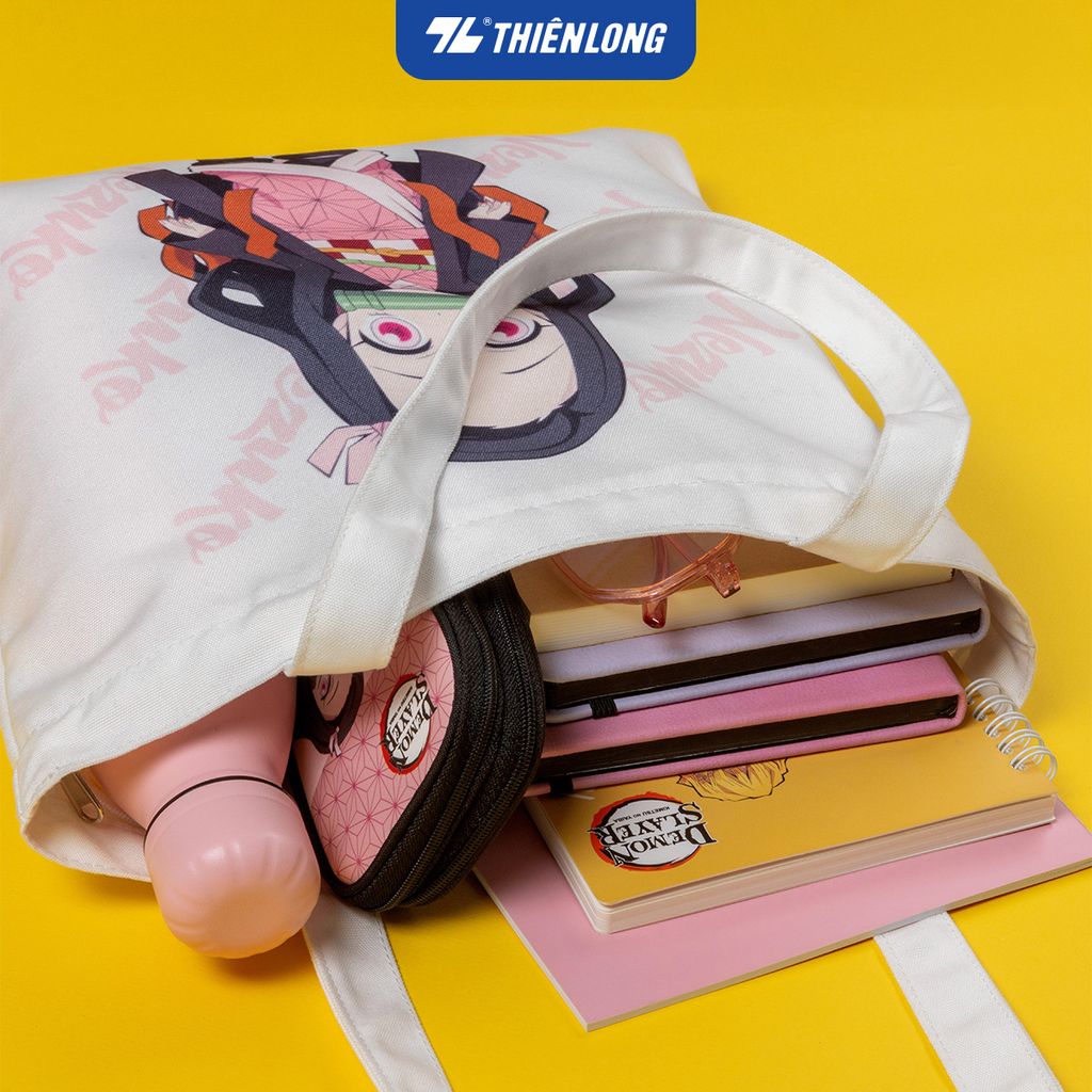 Túi vải Tote nhân vật Demon Slayer Thiên Long TB-001/DS