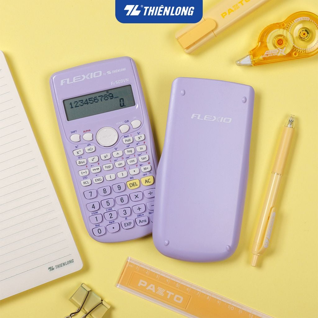 Máy tính khoa học Thiên Long Flexio Fx509VN - Có hơn 240 tính năng