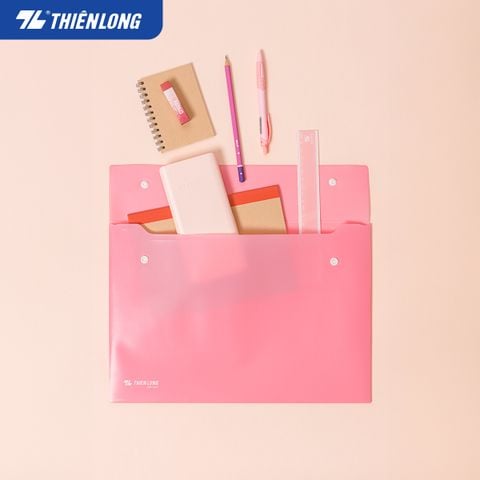Bìa nút màu Pastel F4 Thiên Long CBF-003 - Sức chứa 125 tờ A4
