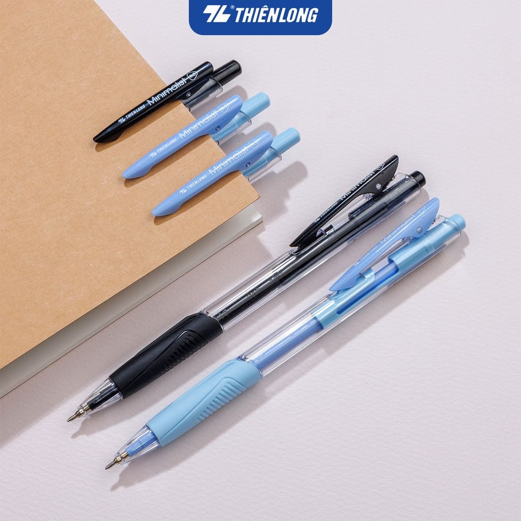 Combo 5/10/20 Bút gel B - Minimalist Butter Gel Thiên Long GELB-023