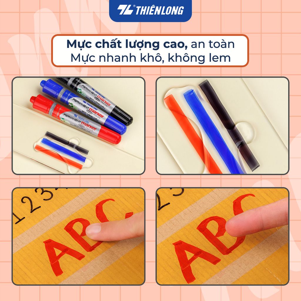 Mực bút lông dầu Thiên Long PMI-01