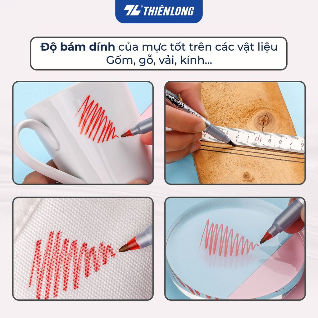 Bút lông dầu Thiên Long PM-04