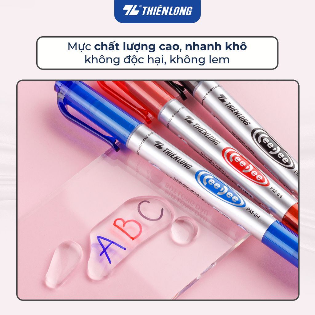 Bút lông dầu Thiên Long PM-04