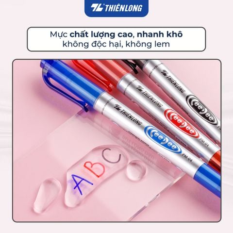 Bút lông dầu Thiên Long PM-04